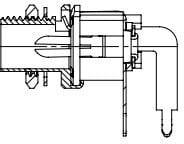 Фото 1/3 L722RAH, DC Power Connectors HI-TEMP 2.0MM LONG R