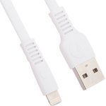 USB кабель WK Flushing WDC-066 для Apple Lightning 8-pin 1 метр (белый)