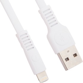 Фото 1/2 USB кабель WK Flushing WDC-066 для Apple Lightning 8-pin 1 метр (белый)