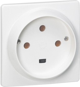 Розетка 1-м СП 32А IP20 3P+E защ. шторки боков. вход на винтах бел. Leg 055815
