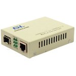 Конвертер UTP-SFP, 10/100/1000Мбит/с в 1000Мбит/с GL-MC-UTPG-SFPG-F