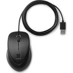 Манипулятор Mouse HP Wired USB Fingerprint Mouse (black)