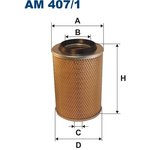 AM407/1, Фильтр воздушный