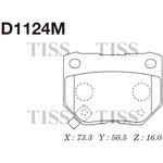 D1124M, D1124M-01_!колодки дисковые з.\ Nissan Skyline R32/R33/R34 89-02