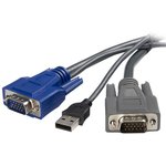 SVUSBVGA6, Male VGA to Male USB A; VGA KVM Cable