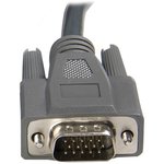 SVUSBVGA6, Male VGA to Male USB A; VGA KVM Cable