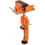 Тиски настольные поворотные моделирования,ТНМ-75А алюм,губки 75мм, 3335 СПЕЦ-3335