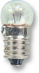 G987, Лампа накаливания, 12 В, E10 / MES, G-3 1/2, 1.52, 3000 ч