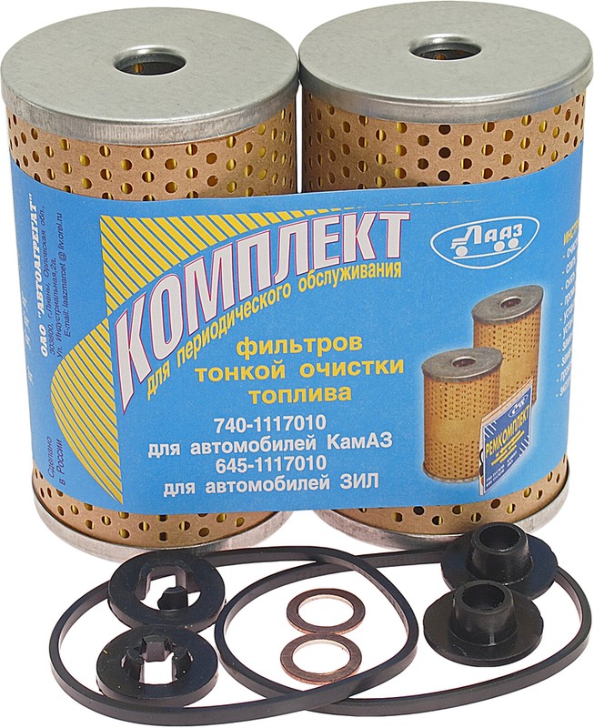 Фильтр топливный КАМАЗ (тонкой очистки) Евро с подогревом (Ливны)