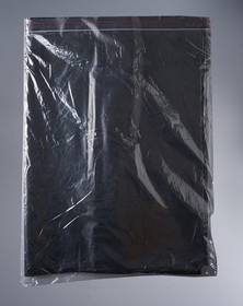 Фото 1/4 Курьерский пакет черный, 800x600+40, 50 мкм, 50 шт. IP00KPKKBL600600.50-50