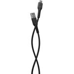 K16AB, Кабель USB - USB Type-C, 1м, More Choice K16a Black