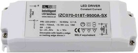 Фото 1/2 IZC070-018T-9500A-SX, ILS LED Driver, 13 → 26V Output, 18W Output, 700mA Output, Constant Current Dimmable