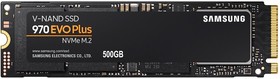 Фото 1/8 MZ-V7S500B/AM, Твердотельный диск 500GB Samsung 970 EVO plus, M.2, PCI-E 3.0 x4, 3D TLC NAND [R/W - 3500/3200 MB/s]