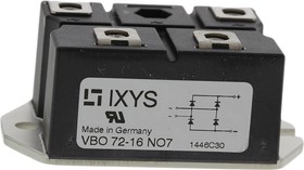 VBO72-16NO7, Bridge Rectifier Module, 72A, 1600V, 4-Pin