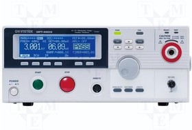GPT-9801, Тестер безопасности, Utest: 0,1-5кВAC, 0,05-6кВDC, 50Вт, Вилка: EU