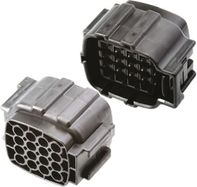 368047-1, EconoSeal J Mark II Automotive Connector Socket 16 Way