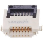 XF3M-0615-1B, FFC & FPC Connectors 6 Pins .5mm Pitch