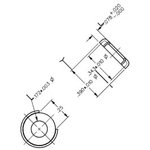 10-15235, Switch Hardware Washer, Brass For BA/BE/BZ, etc