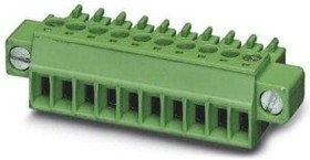 Фото 1/4 1847068, Pluggable Terminal Blocks 3 Pos 3.5mm pitch Plug 28-16 AWG Screw