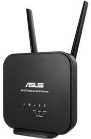 Фото 1/3 Роутер беспроводной Asus 4G-N12 N300 10/100BASE-TX/4G cat.4 черный
