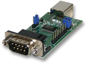 Фото 1/3 EVAL232R, Оценочный модуль, USB - RS232, светодиоды для индикации передачи данных