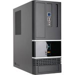 Корпус Slim Case InWin BK623 Black 400W 2*USB2.0+2*USB3.0 Audio mATX