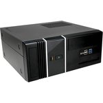 Корпус Slim Case InWin BK623 Black 400W 2*USB2.0+2*USB3.0 Audio mATX