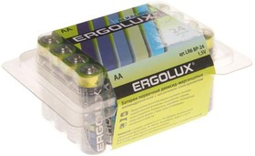 LR6 BP-24, Батарейка AA LR6 1.5V блистер 24шт. (цена за 1шт.) Alkaline ERGOLUX