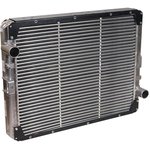 65115Т-1301010, Радиатор КАМАЗ- 43118,65115,6520,6540 дв.740.55,62,CUMMINS ЕВРО-3 алюминиевый TASPO