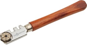 Стеклорез роликовый, деревянная рукоятка СР-ДР 6620523