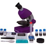 Микроскоп Junior 40x-640x, фиолетовый 70121
