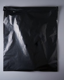 Фото 1/5 Курьерский пакет черный, 500x600+40, 50 мкм, 500 шт. IP00KPKKBL500600.50-500