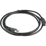 11.02.8978-50, USB 3.0 Cable, Male USB A to Female USB A USB Extension Cable, 1.8m