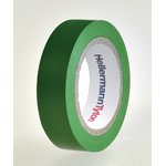 710-00103 HTAPE-FLEX15- 15x10-PVC-GN, HelaTape Flex Green Electrical Tape, 15mm x 10m