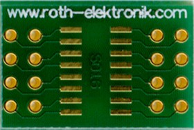 Фото 1/2 RE932-04, Double Sided Extender Board Multi Adapter Board FR4 20.32 x 13.65 x 1.5mm