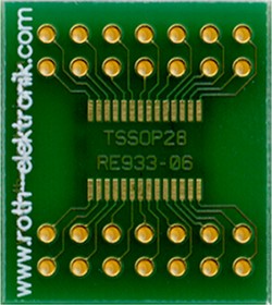 Фото 1/2 RE933-06, Double Sided Extender Board Multi Adapter Board FR4 23.5 x 20.95 x 1.5mm