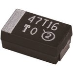 NTP107M6.3TRC(100)F, 100μF Surface Mount Polymer Capacitor, 6.3V dc