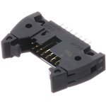 XG4A-1432, Rectangular MIL Spec Connectors Plug ShortLock 14P Straight 1Polarize