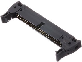 XG4A-5034, Rectangular MIL Spec Connectors Plug Long Lock 50P RightAngle 1Polarize