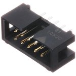 XG4C-1031, Rectangular MIL Spec Connectors MIL BoxType Plug 10P Straight 1Polarize