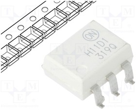 H11D1SR2M, SMD-6P Optocouplers - Phototransistor Output