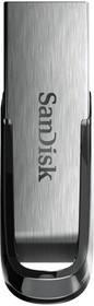Фото 1/10 Флеш-память SanDisk Ultra Flair, 16Gb, USB 3.0, с/чер, SDCZ73-016G-G46