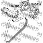 Ролик натяжителя MINI CLUBMAN R55 2006-2010 [ECE] \ 1987-R55 FEBEST