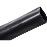 CGPT-25.4/12.7-0-STK, Heat Shrink Tubing, Black 25.4mm Sleeve Dia ...