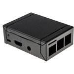 14891-110, Metal Case for use with Raspberry Pi 2, Raspberry Pi 3 in Black