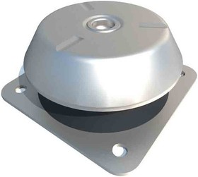 CFBMS1808620M, Tapered Square M20 Anti Vibration Mount, Bell Mount with 1700daN Compression Load
