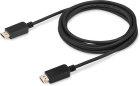 Фото 1/2 Кабель аудио-видео Buro v 1.2 DisplayPort (m)/DisplayPort (m) 3м. позолоч.конт. черный (BHP DPP_1.2-3)
