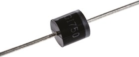 Фото 1/4 50V 6A, Rectifier Diode, 2-Pin P600 GI750-E3/54