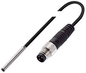Фото 1/2 BES 516-3044-G-E4-C-PU-02, Inductive Sensor PNP, Make Contact (NO) 3.5kHz 30V 100mA 1mm IP67 Cable, 2 m BES