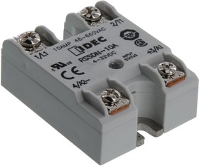 Фото 1/2 RSSDN-10A, Solid State Relays - Industrial Mount Solid State Relay 10A